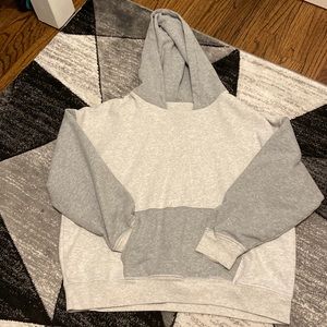 Grey hoodie